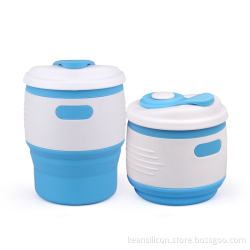 Custom stainless steel travel coffee mug with lid